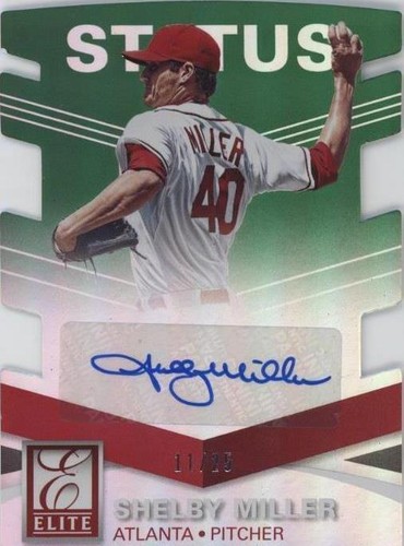 2015 Panini Elite - Shelby Miller #99
