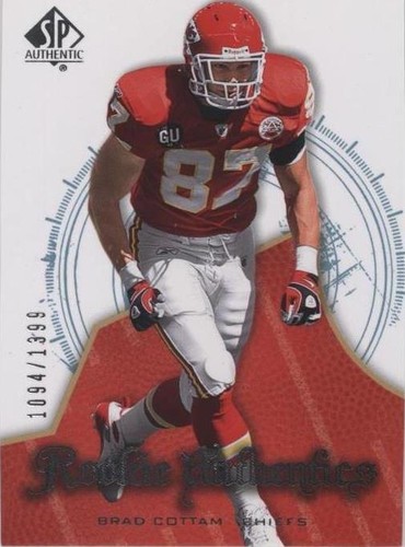 2008 SP Authentic Brad Cottam #106
