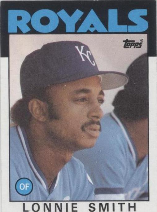 1986 Topps - Lonnie Smith #617