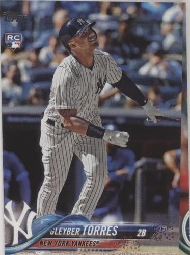PSA 10 GLEYBER TORRES 2018 TOPPS UPDATE #US200 RC ROOKIE
