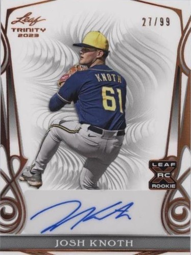 2023 Leaf Trinity - Josh Knoth #BA-JK1