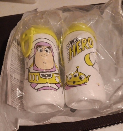 10 Oz Buzz Lightyear Disney Pixar Bottle W/ Cap New