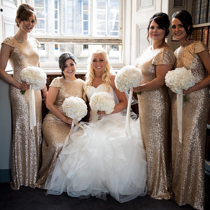 Sorella Vita Sequin Bridesmaid Dresses 6