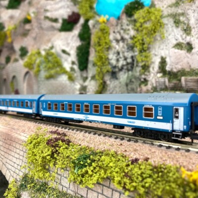 2 voitures lits et couchette Bc ''EC Venezia'' Express MÁV-START WLAB , Ep VI - MI