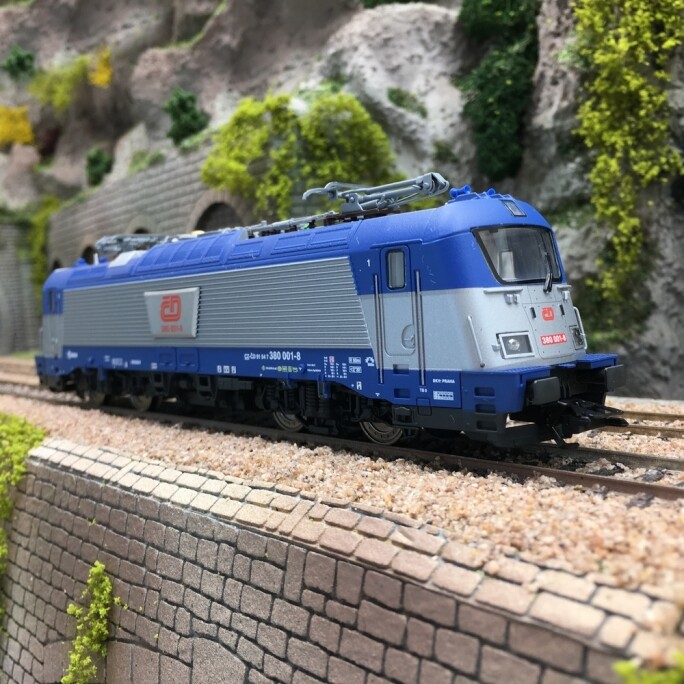 Locomotive SéRie 380 0018 Cd Ep Vi Digital Son-Ho 1/87-Trix 22298