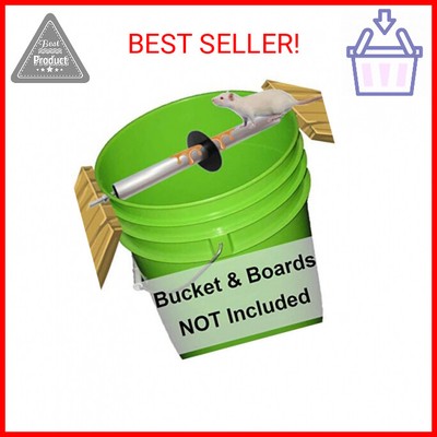 Odesos Mouse Trap, Live Catch and Release Bucket Spin Roller with an Original Ri