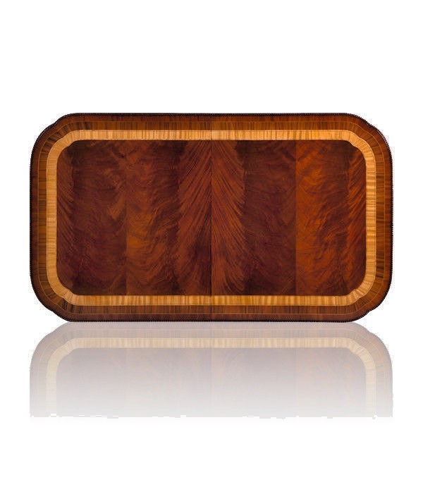 Hand Made Double pedestal mahogany Dining Table