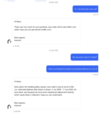 Item photo(s) from verified buyer