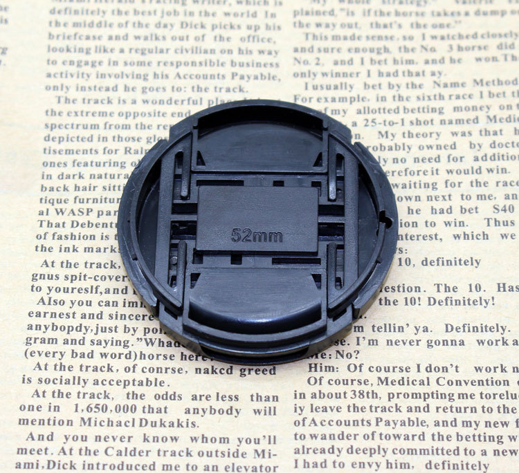 2 x Nikon 52mm Lens cap Cover for D3200 D3100 D5100 D5200 AFS DX
