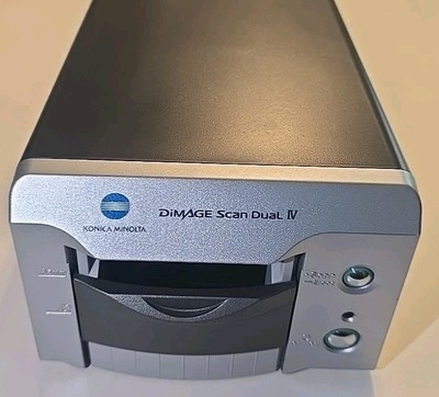 Konica Minolta Dimage Scan Dual IV Film Scanner Model AF