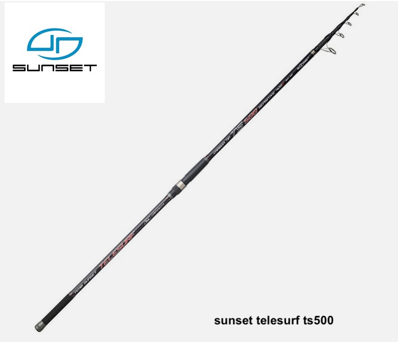CANNA TELESURF  SUNSET TS 500  SURFCASTING 420 MAX  180 GR  PESCA MARE SPIAGGIA