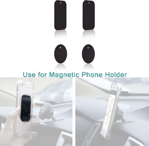 Metal Plates Adhesive Sticker Replace For Magnetic Car Mount Phone Holder