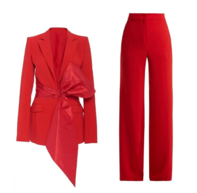 Haute Couture Mother Of The Bride Pant Suits Red Carpet Business Women Suits