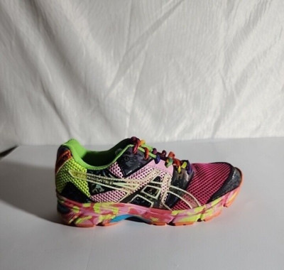 asics gel noosa tri 7 neon blue and multi color size 10 men 225381322750
