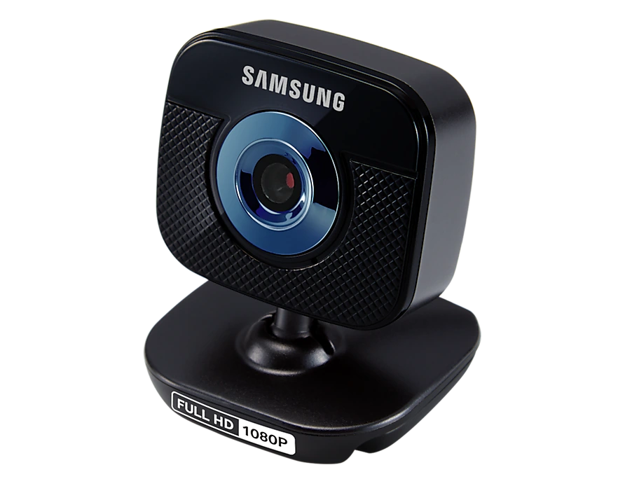 Samsung FHD cam PC Camera 1080P 65° View 30 fps Builtin Mic Clip SC