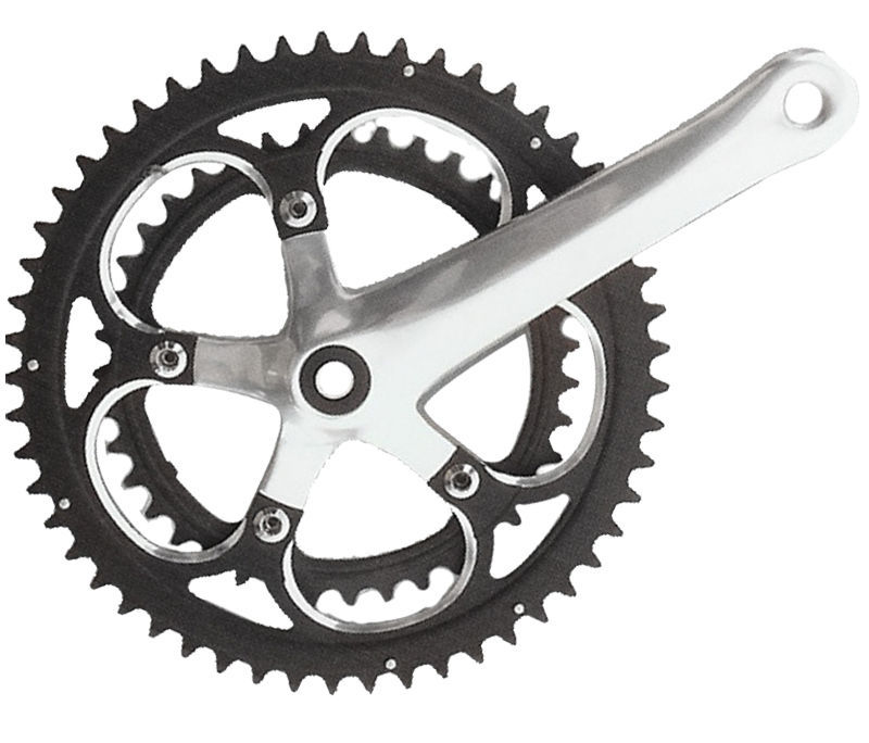 Platos y bielas bicicleta 175 mm Origin8 crankarm