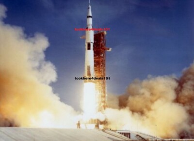 APOLLO 11 Photo 4x6 Moon Mission NASA Launch Saturn V Space Vehicle USA