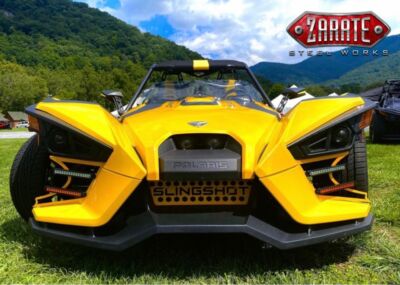 Polaris Slingshot Custom Text Honeycomb Center Grille (Choose Year 2015-2024+)