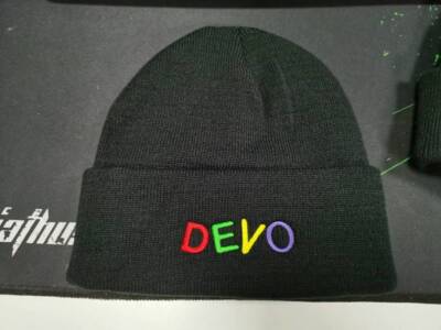 Devo Beanie - whip it MTV Post Punk rock music band new wave 80's group dance
