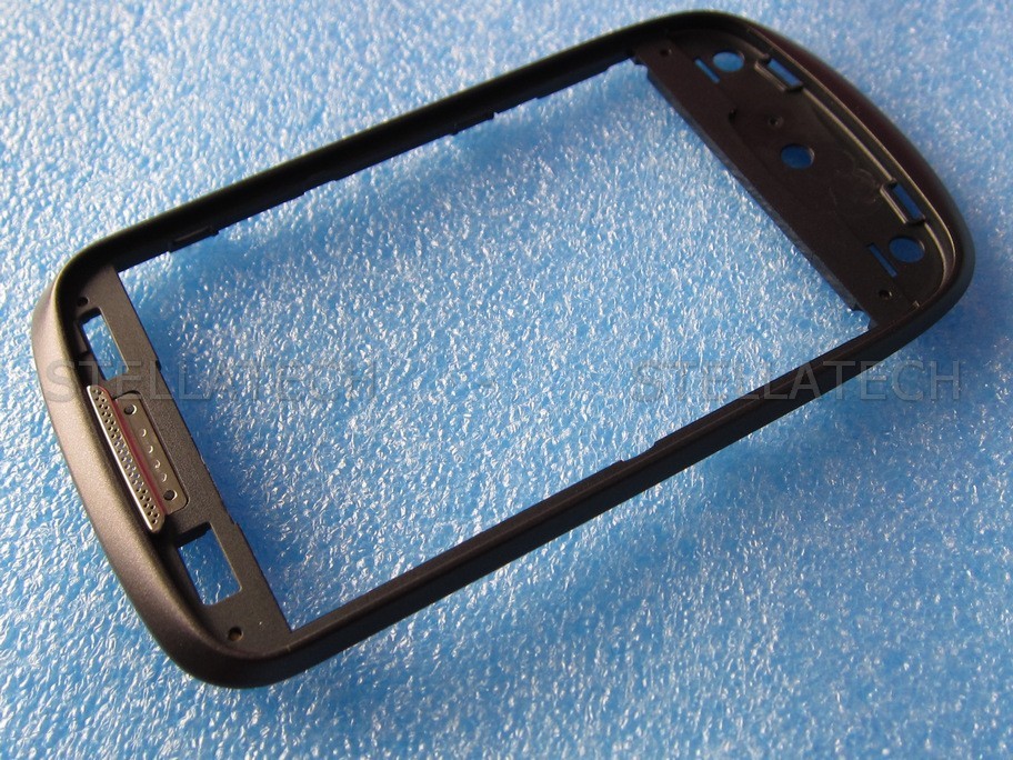 COVER ORIGINALE SAMSUNG GT S5570 GALAXY MINI FRONTCOVER PARTE ANTERIORE NERA