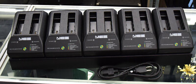 NCS INVENTORY CONTROL UNIT LEFT & RIGHT  BATTERY CHARGER BASE STATION BANK