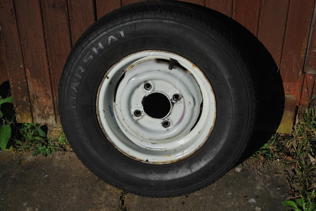 14510" mini trailer wheel in Bury St Edmunds, Suffolk Gumtree