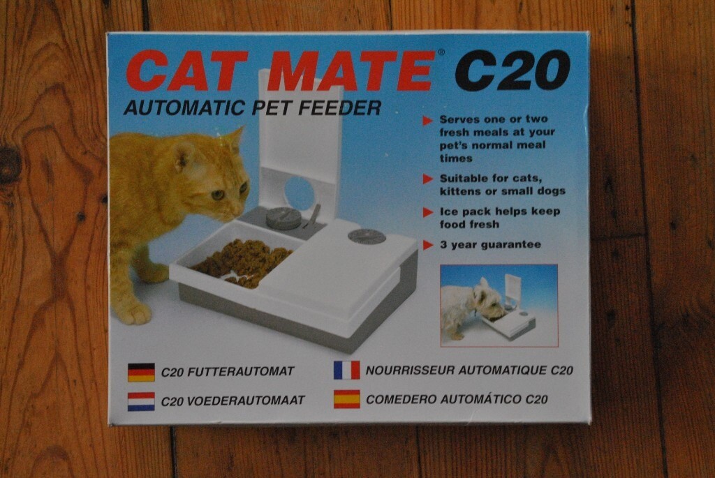 Brand New Cat Mate C20 Automatic Pet Feeder Unused