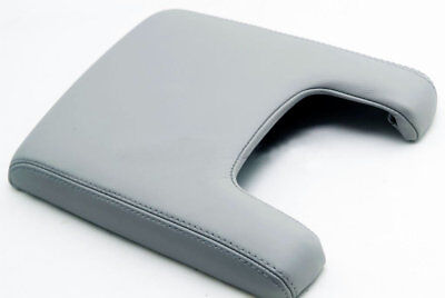 Center Console Armrest Leather Synthetic Cover for Acura TL 09-14 Gray