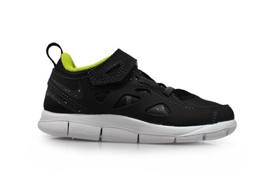 Кроссовки Nike Free Run 2 (TDV) для младенцев — 443744 093 — чёрный тёмно-серый Force Green Anthrac