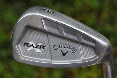 Callaway RAZR X FORGED 8 iron PROJECT X FLIGHTED 6.0 STEEL
