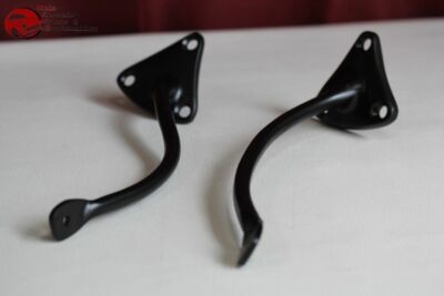 55-59 Chevy GMC Pickup Truck Exterior Outside Rearview Mirror Head Arms Pair New