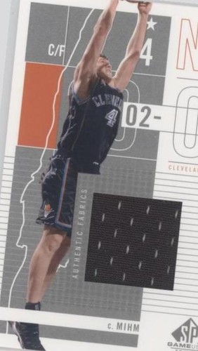 2002-03 SP Game Used Edition - Chris Mihm #17