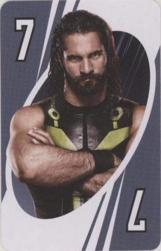 2017 Mattel WWE Uno - Seth Rollins #7B