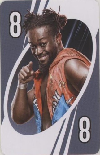 2017 Mattel WWE Uno - Kofi Kingston #8B