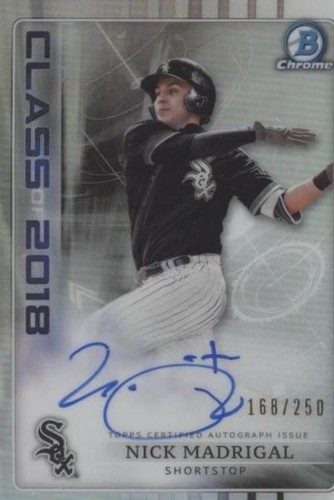 2018 Bowman Draft - Nick Madrigal #C18A-NM