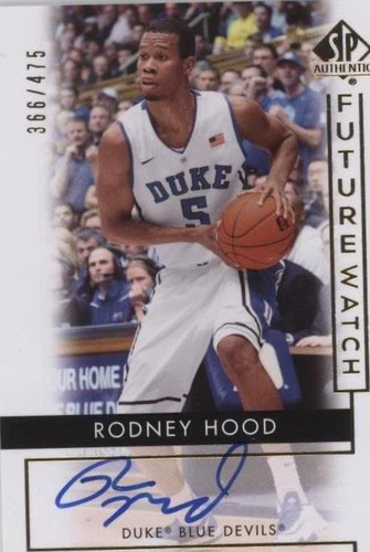 2014-15 SP Authentic - Rodney Hood #96