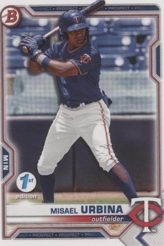 2021 Bowman Draft 1st Edition - Misael Urbina #BD-68