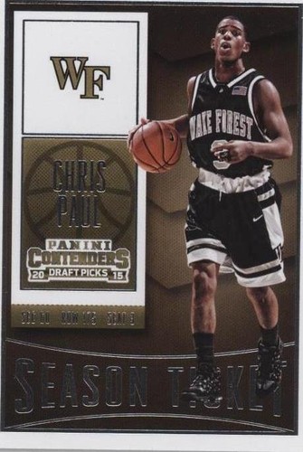 2015-16 Panini Contenders Draft Picks - Chris Paul #19