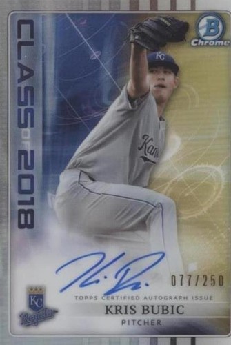 2018 Bowman Draft - Kris Bubic #C18A-KB