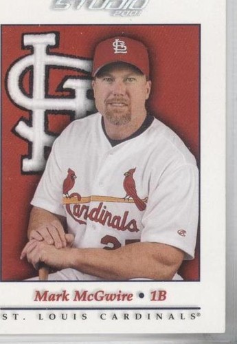 2001 Donruss Studio - Mark McGwire #15