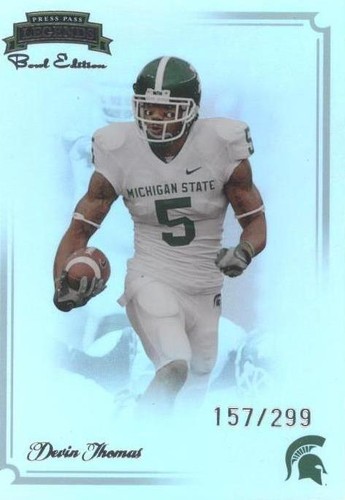 2008 Press Pass Legends Bowl Edition Devin Thomas #87