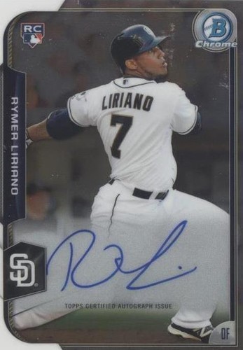 2015 Bowman - Rymer Liriano #BCAR-RL