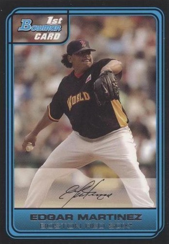 2006 Bowman Draft Picks & Prospects - Edgar Martinez #FG17