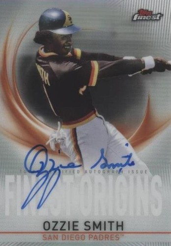 2019 Topps Finest - Ozzie Smith #FOA-OS