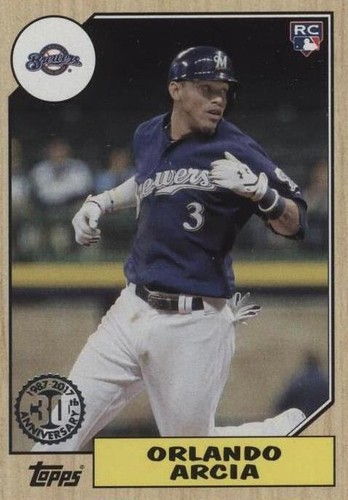 2017 Topps Update Series - Orlando Arcia #US87-24
