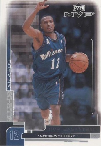 2002-03 Upper Deck MVP - Chris Whitney #187
