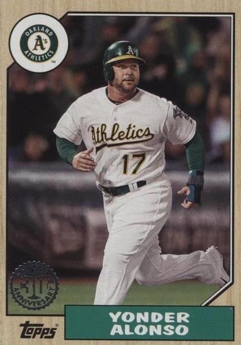 2017 Topps Update Series - Yonder Alonso #US87-32