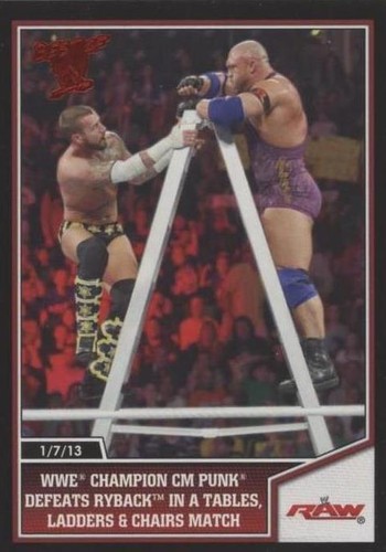 2013 Topps Best of WWE - CM Punk Ryback #77