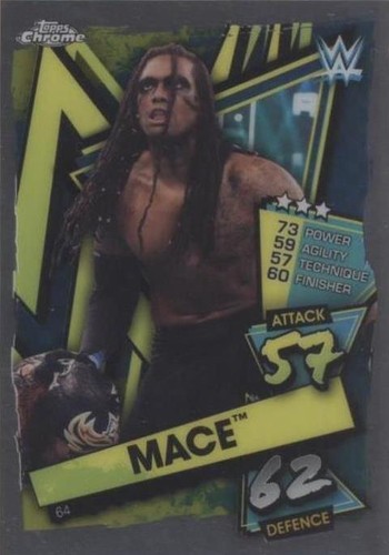 2021 Topps Chrome WWE Slam Attax - Mace #64