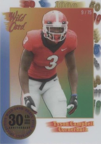 2021 Wild Card Nationals Tyson Campbell #30TH-28